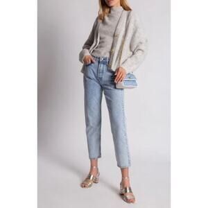 Rag & Bone Maya High Rise Ankle Slim Jeans US 28 Belmar Blue Rigid Denim